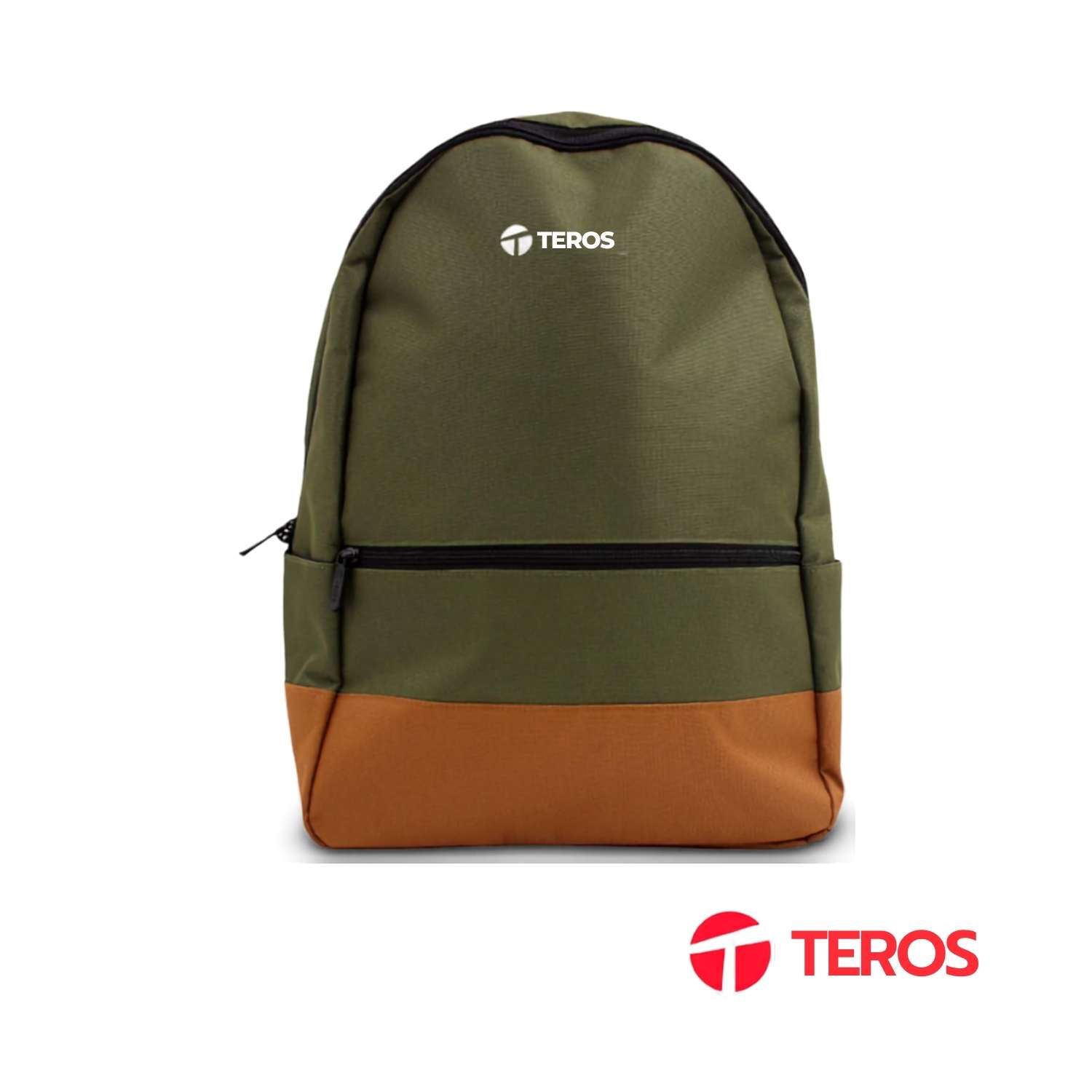 Mochila Teros Nova TE-ACS9021MG para Laptop 15.6" Verde/Marrón
